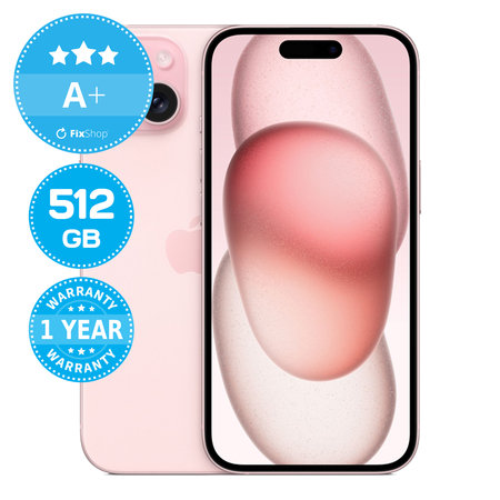 Apple iPhone 15 Pink 512GB A+ Refurbished