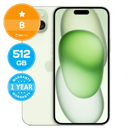Apple iPhone 15 Plus Green 512GB B Refurbished