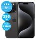 Apple iPhone 15 Pro Black Titanium 256GB A+ Refurbished