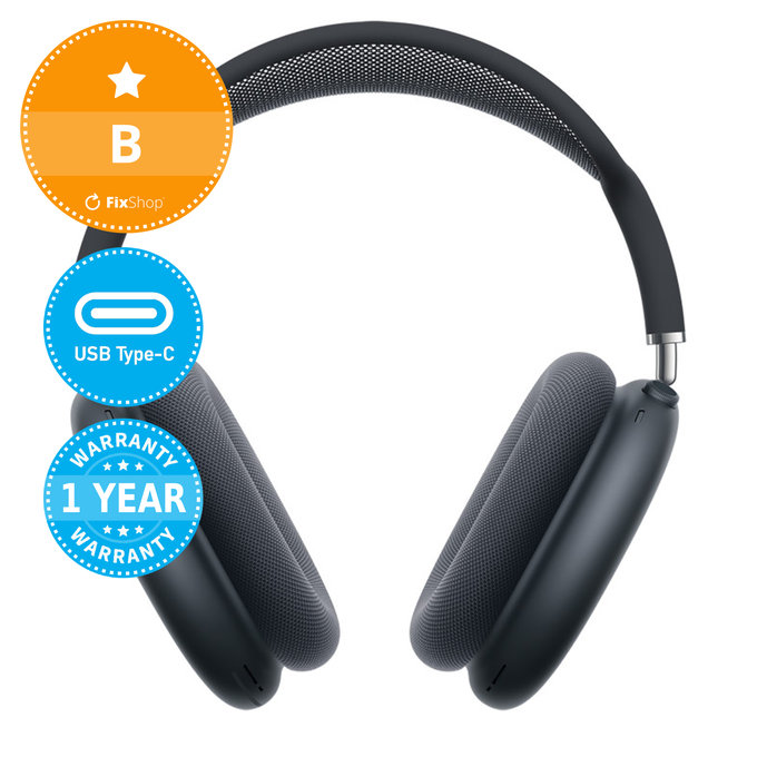 Apple AirPods Max (USB-C) - Midnight B Refurbished