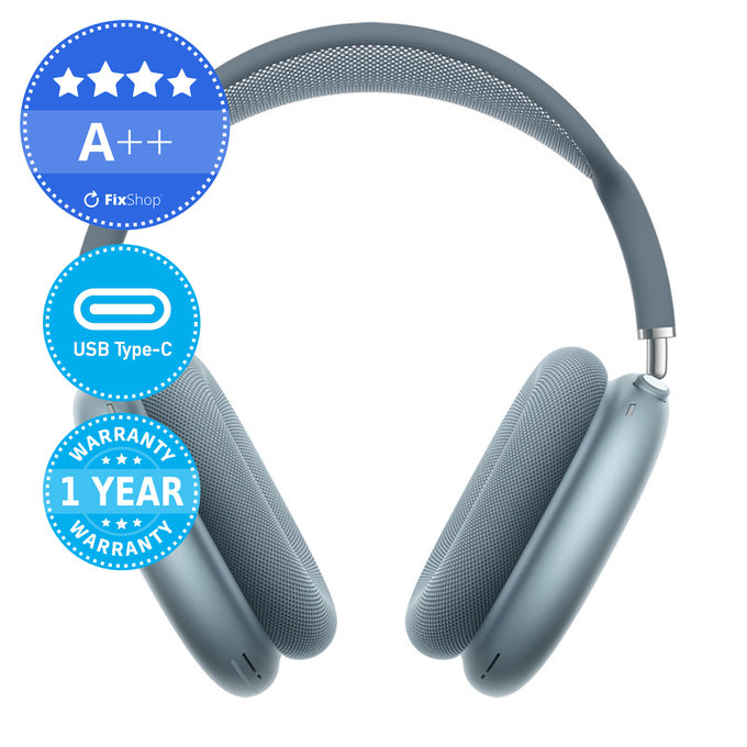 Apple AirPods Max (USB-C) - Blue A++ Refurbished
