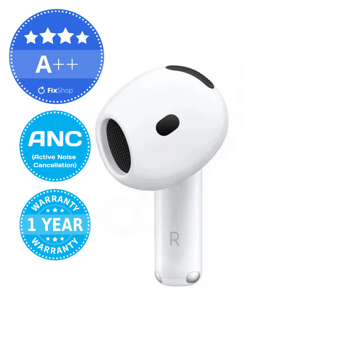 Ersatzkopfhörer für Apple AirPods 4th Gen ANC (2024) – Rechts A++