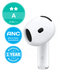 Ersatzkopfhörer für Apple AirPods 4th Gen ANC (2024) – Rechts A