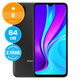 Xiaomi Redmi 9C Black 64GB B Refurbished