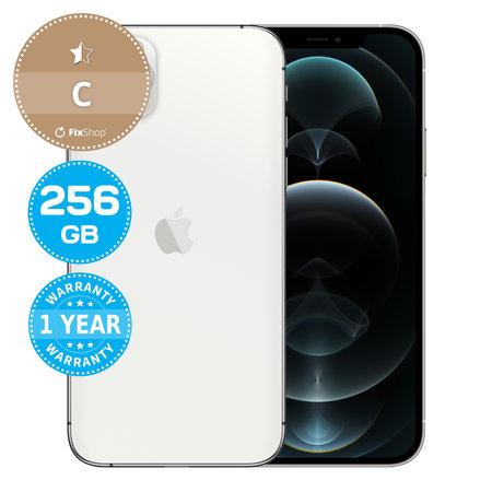 Apple iPhone 12 Pro Max Silver 256GB C Refurbished