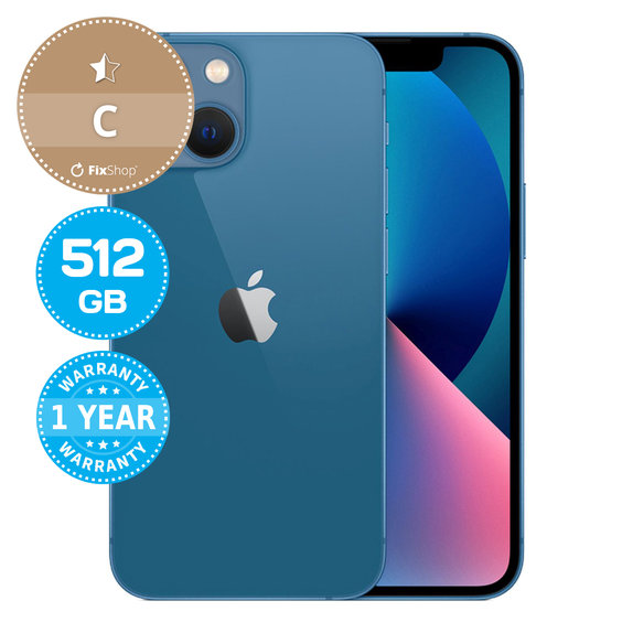 Apple iPhone 13 Mini Blue 512GB C Refurbished