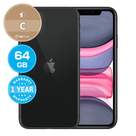 Apple iPhone 11 Black 64GB C Refurbished