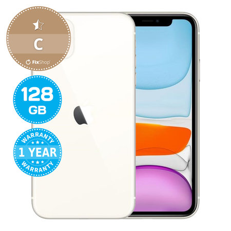 Apple iPhone 11 White 128GB C Refurbished