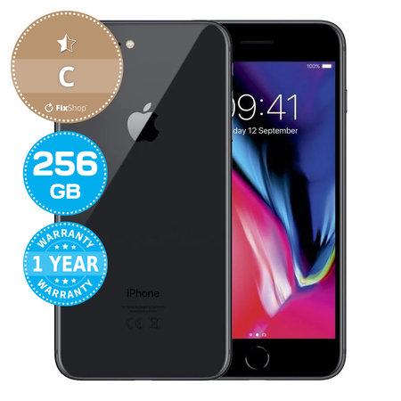 Apple iPhone 8 Plus Space Gray 256GB C Refurbished