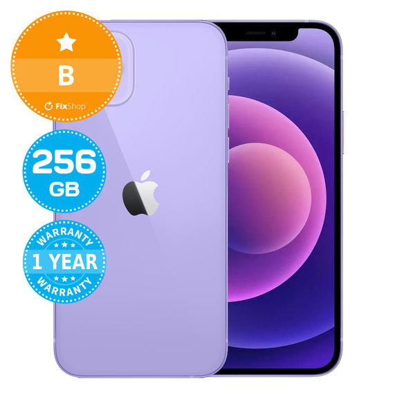 Apple iPhone 12 Purple 256GB B Refurbished