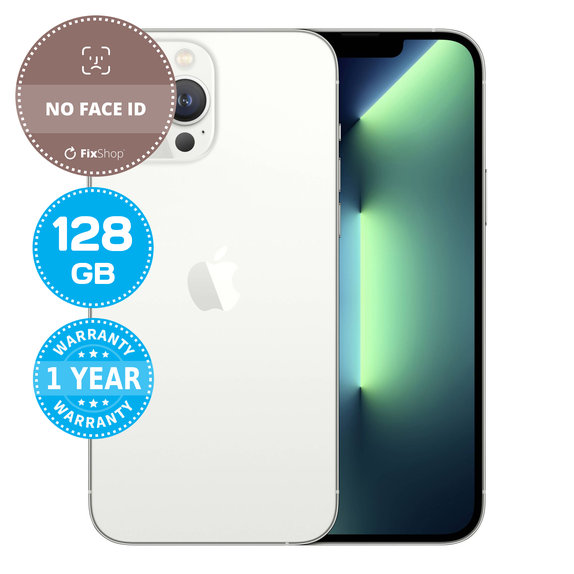 Apple iPhone 13 Pro Max Silver 128GB (No Face ID) Refurbished
