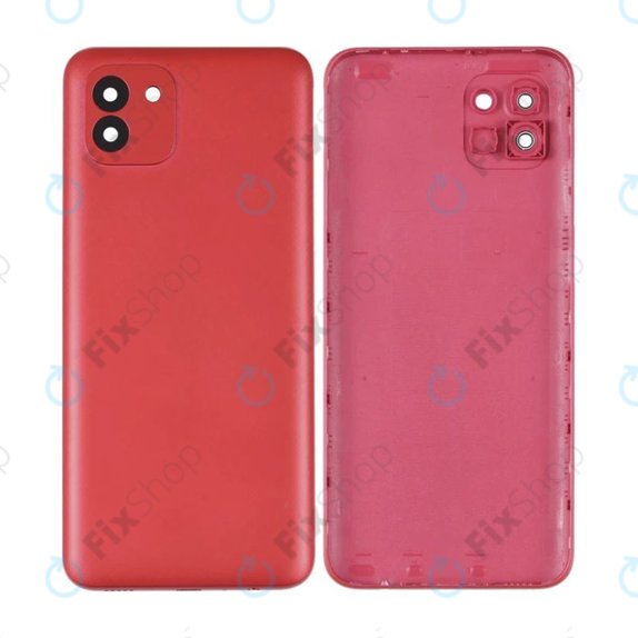 Samsung Galaxy A03 A035G - Akkudeckel (Red)