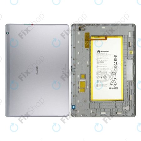 Huawei MediaPad T3 10.0 AGS-L09 - Akkudeckel + Batterie (Space Grey) - 02351LEV, 02351KDH