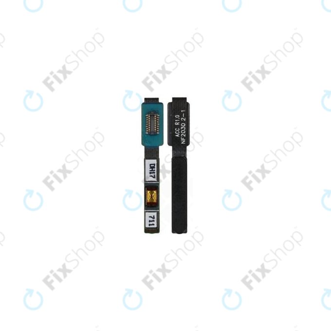Sony Xperia 10 II, Xperia 1 II, Xperia 5 II - Fingerabdrucksensor + Flex Kabel (Black) - A5019511A Genuine Service Pack