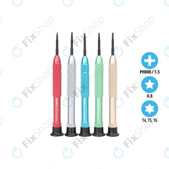 Baku BK-5530 - Schraubendrehersatz für Laptops (5Stk.)