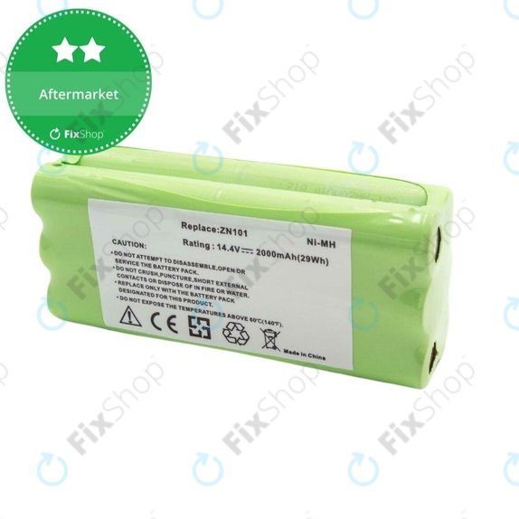 Ecovacs Dibea ZN101, K6, L6, Dirt Devil - Akku Batterie 0606004 Ni-MH 14.4V 2000mAh