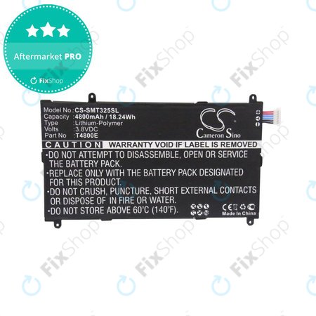 Akku batterie für Samsung Galaxy Tab Pro 8.4, 4800mAh, Li-Pol, 3.8V, T4800E, HQ
