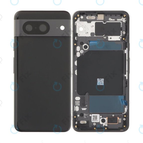 Google Pixel 8 - Akkudeckel Komplett (Obsidian)