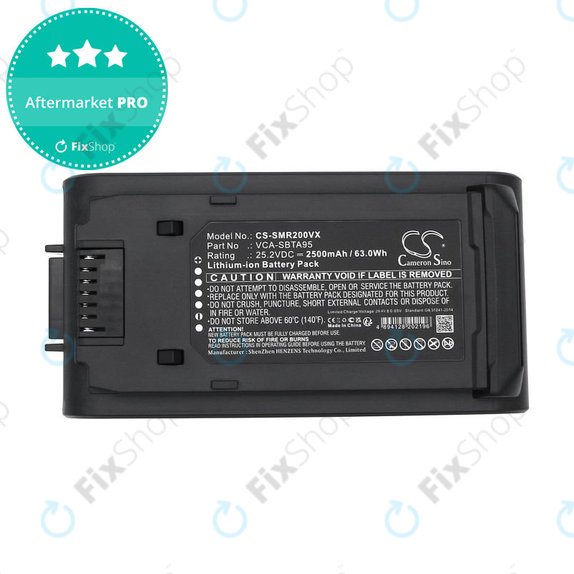 Akku batterie für Samsung Bespoke Jet, Bespoke Jet Complete, 2500mAh, Li-Ion, 25.2V, VCA-SBTA95, HQ