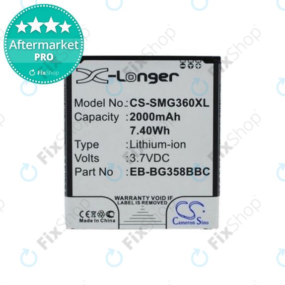 Samsung Galaxy Core Lite - Akku Batterie EB-BG358BBC, EB-BG358BBE 2000mAh HQ
