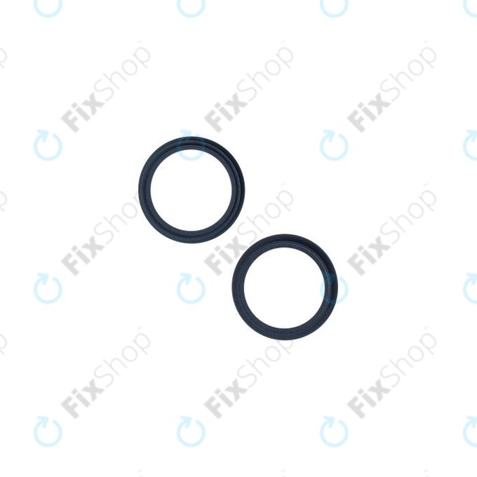 Apple iPhone 13, 13 Mini - Rückfahrkamera Schieberahmen (Midnight) - 2Stk