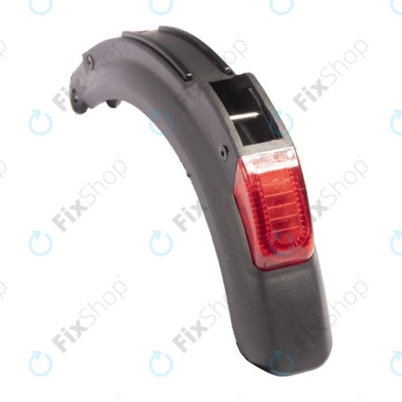 Kugoo S3 - Hinterer Kotflügel mit Licht und Kabel (Black)