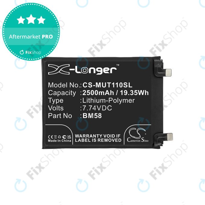 Xiaomi 11T Pro - Akku Batterie BM58 2500mAh HQ