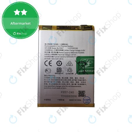 Realme 10 4G - Akku Batterie BLP957 5000mAh