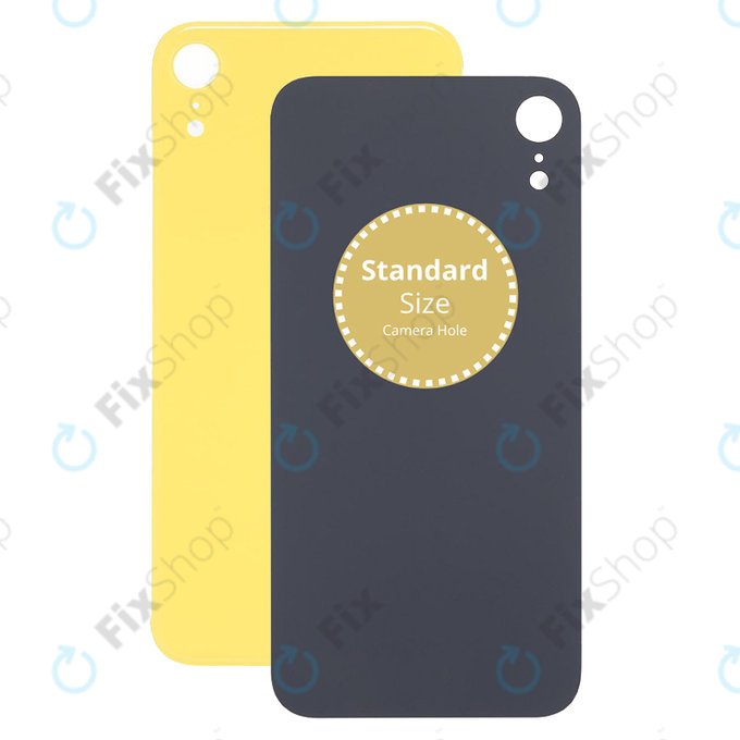 Apple iPhone XR - Backcover Glas (Yellow)