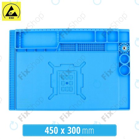 Sunshine SS-004E - ESD Antistatisches Hitzebeständiges Silikonpad - 45 x 30cm