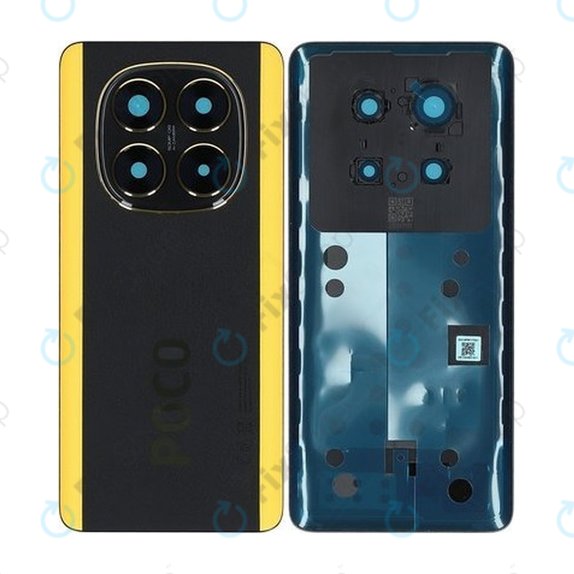 Xiaomi Poco X7 24095PCADG - Akkudeckel (Black) - 5600080O16P00 Genuine Service Pack