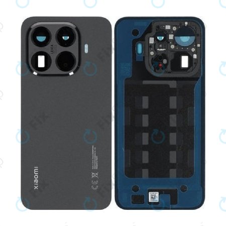Akkudeckel für Xiaomi 15T Pro 5G, Black, 5600070O12U00, Genuine Service Pack