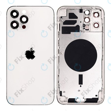 Apple iPhone 12 Pro Max - Backcover (Silver)