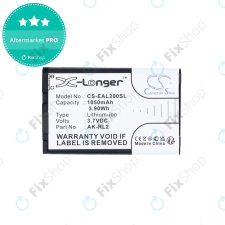 Akku batterie für Emporia Essence Plus, Talk comfort, V20, 1050mAh, Li-Ion, 3.7V, AK-RL2, HQ