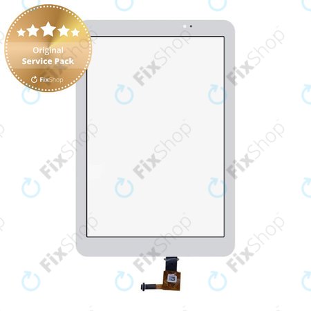 Huawei Mediapad T1 10 - Touchscreen Front Glas + Rahmen (White) - 02350GUR Genuine Service Pack