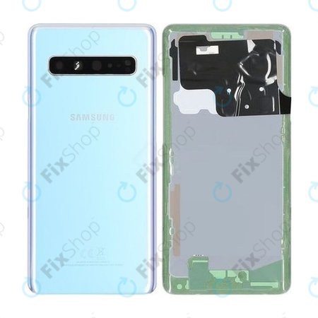 Samsung Galaxy S10 5G G977B - Akkudeckel (Crown Silver) - GH82-19500A Genuine Service Pack