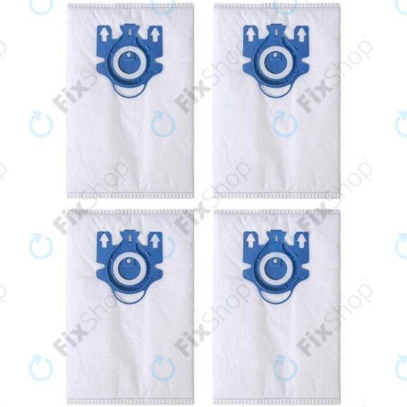 Staubbeutel, 4 Stk. für Miele Classic C1, Complete C2, Complete C3, S2, S5, S8, S 400i - S 858