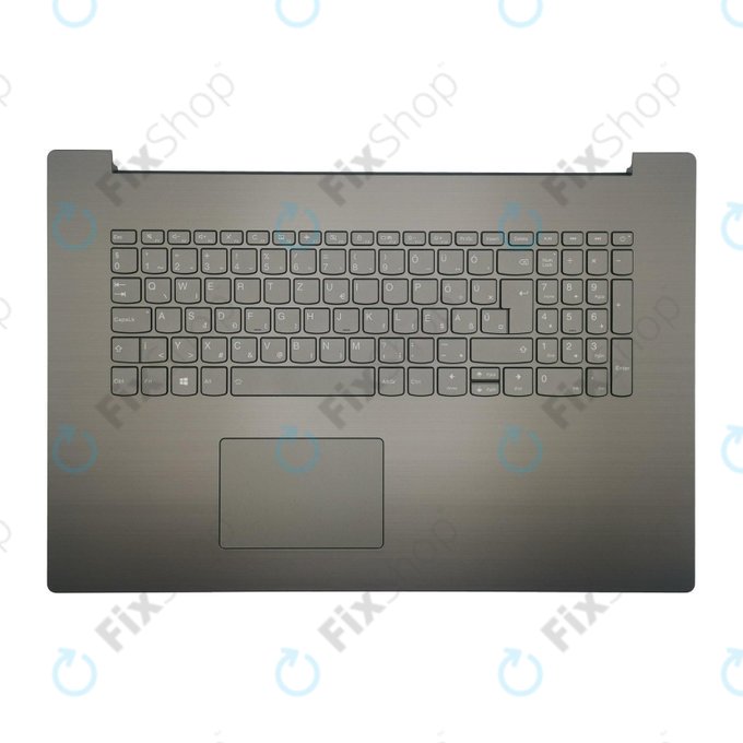 Lenovo Ideapad 330-17ISK - Abdeckung C (Armlehne) + Tastatur DE (Platinum Grey) - 77033804 Genuine Service Pack