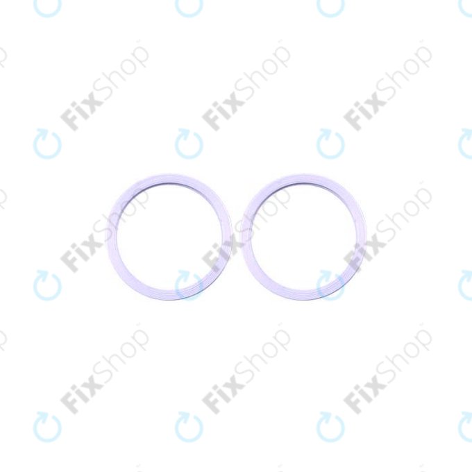 Apple iPhone 11, 12, 12 mini - Rückfahrkamera Schieberahmen (Purple) - 2Stk.