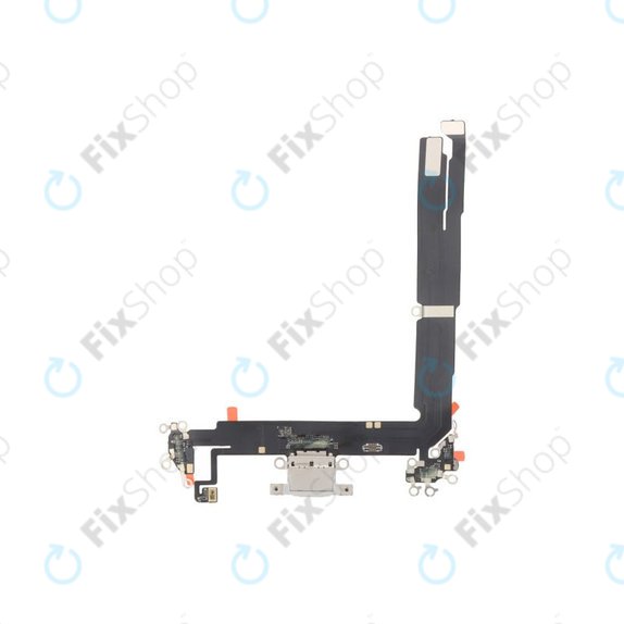Apple iPhone 16 Plus - Ladestecker Ladebuchse + Flex Kabel (White)
