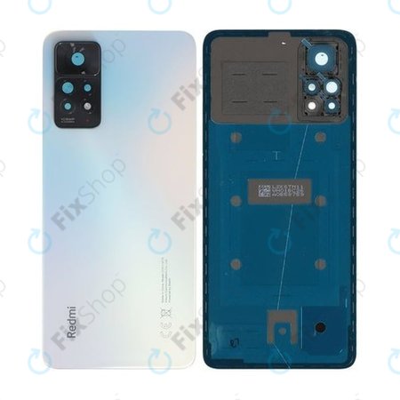 Xiaomi Redmi Note 11 Pro 4G 2201116TG 2201116TI - Akkudeckel (Polar White) - 5600040K6T00, 5600040K6S00 Genuine Service Pack