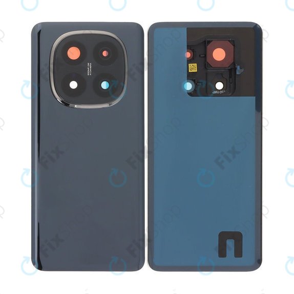 Xiaomi Redmi Note 14 Pro+ 5G 24094RAD4G - Akkudeckel Komplett (Midnight Black)