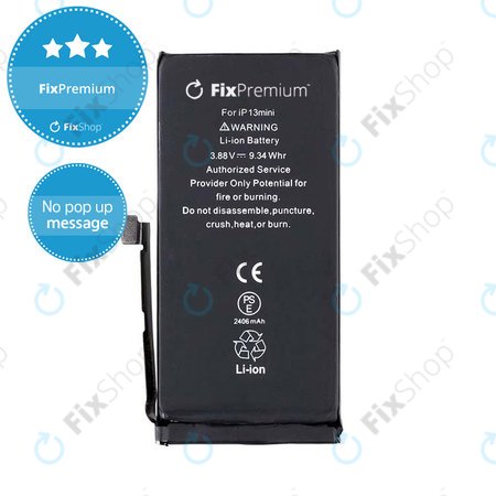 Apple iPhone 13 Mini - Akku Batterie JCID 2406mAh