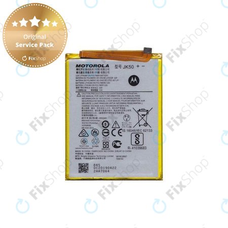 Motorola Moto G7 Power, G8 Power Lite, G9 Play, G10, G20, G30, G50, G51, E7 Plus, E7, E7i Power, E30, E40 - Akku Batterie JK50 5000mAh - SB18C28956, SB18C77591 Genuine Service Pack