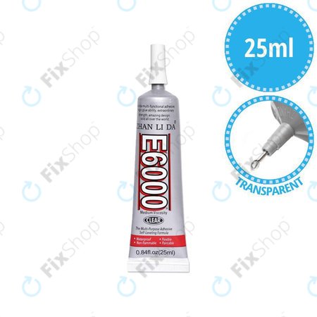 Klebstoff E6000 - 25ml (Transparent)