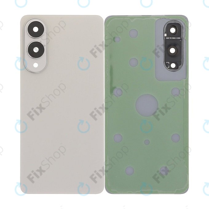 Samsung Galaxy S25 Edge - Akkudeckel Komplett (Titanium Silver)