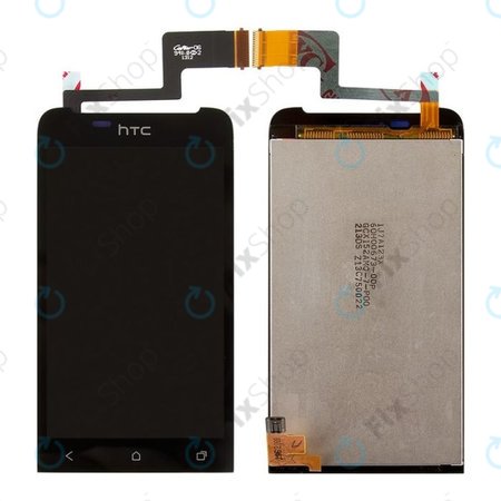 HTC One V - LCD Display + Touchscreen front Glas - 60H00673-00P