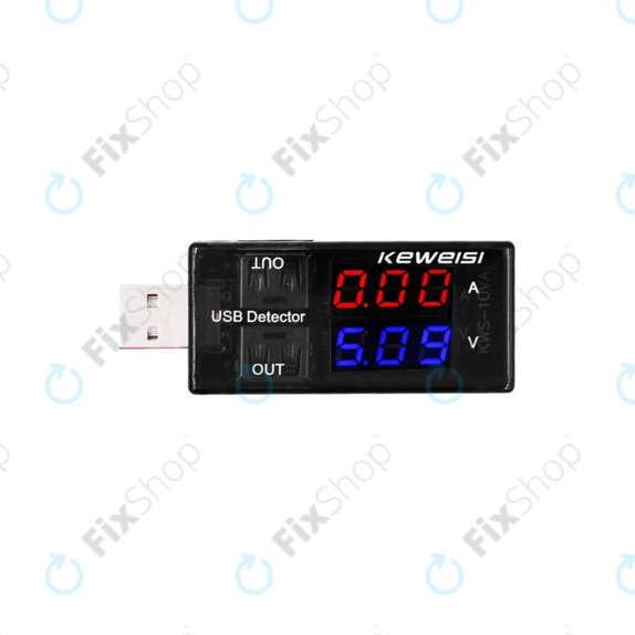 Keweisi - USB Ladetester für Smartphones (IN/OUT)