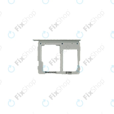 Samsung Galaxy Tab S3 T825 - SIM + SD Steckplatz Slot (Silver) - GH98-41378B Genuine Service Pack