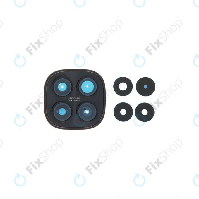 Rückfahrkameraglas mit Rahmen für Xiaomi Redmi Note 15 Pro 5G, Black